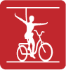 Tirolesa de Bike